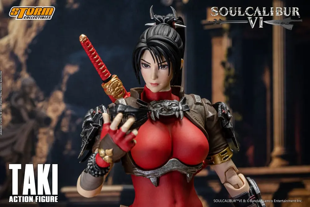 Soul Calibur VI Actionfigur 1/12 Taki 18 cm Produktfoto