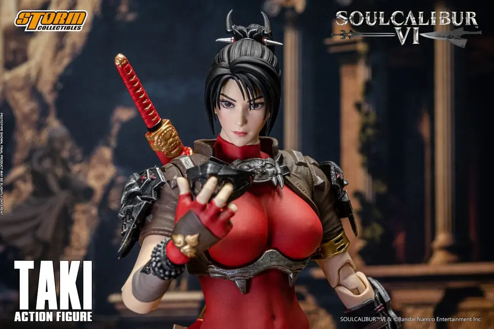 Soul Calibur VI Actionfigur 1/12 Taki 18 cm Produktfoto