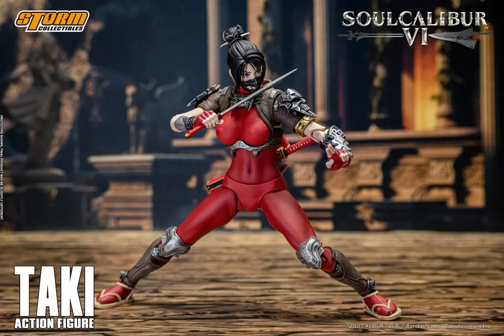 Soul Calibur VI Actionfigur 1/12 Taki 18 cm Produktfoto