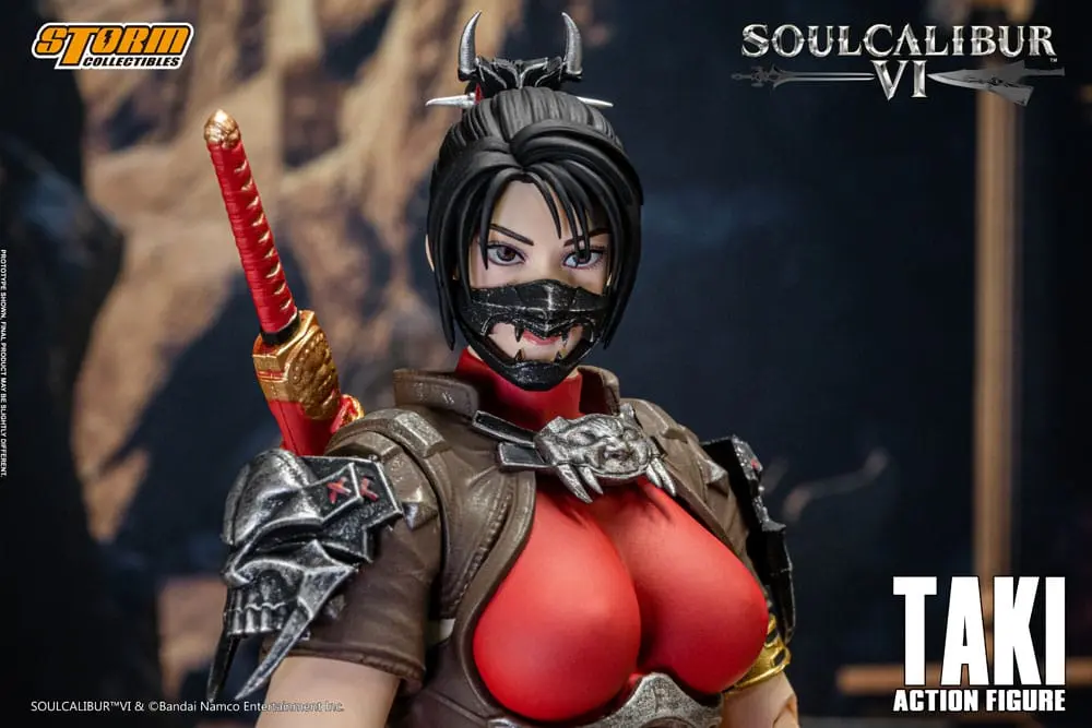 Soul Calibur VI Actionfigur 1/12 Taki 18 cm Produktfoto