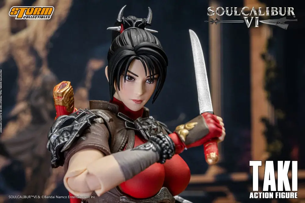 Soul Calibur VI Actionfigur 1/12 Taki 18 cm Produktfoto