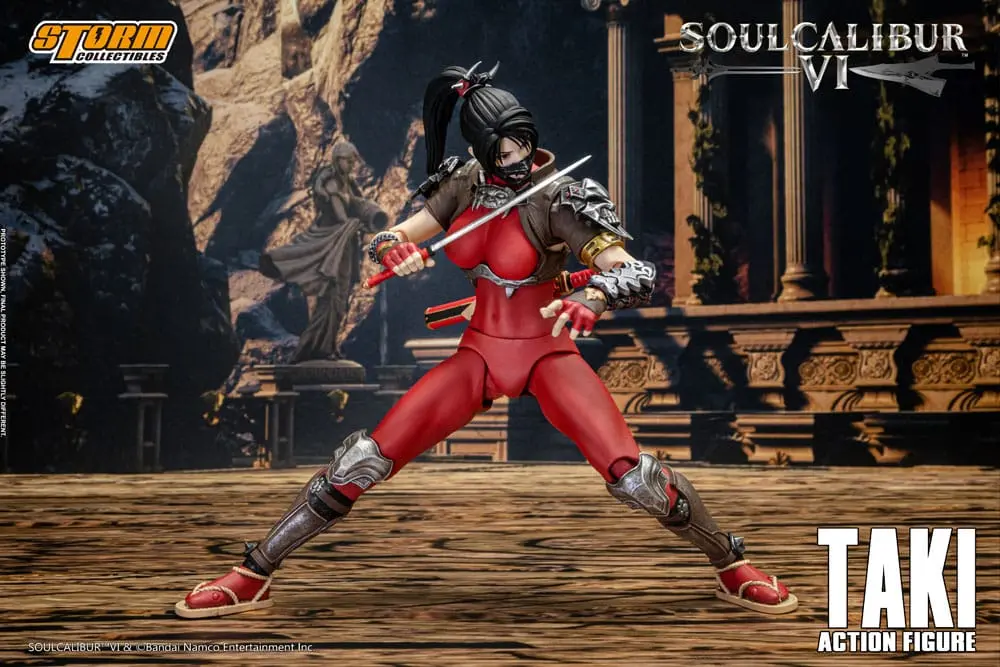 Soul Calibur VI Actionfigur 1/12 Taki 18 cm Produktfoto