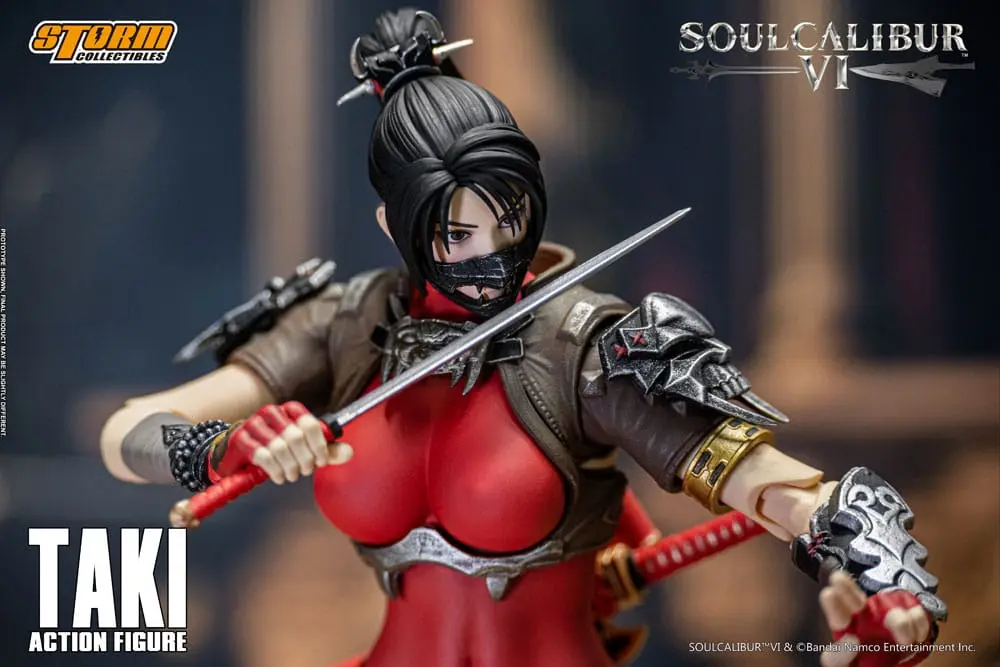 Soul Calibur VI Actionfigur 1/12 Taki 18 cm Produktfoto