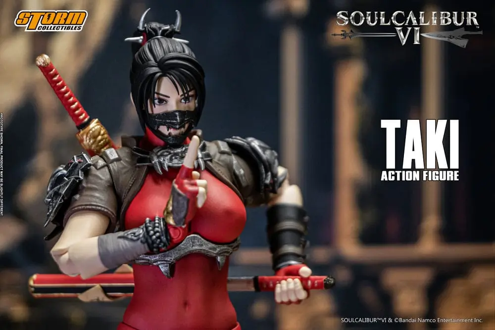 Soul Calibur VI Actionfigur 1/12 Taki 18 cm Produktfoto