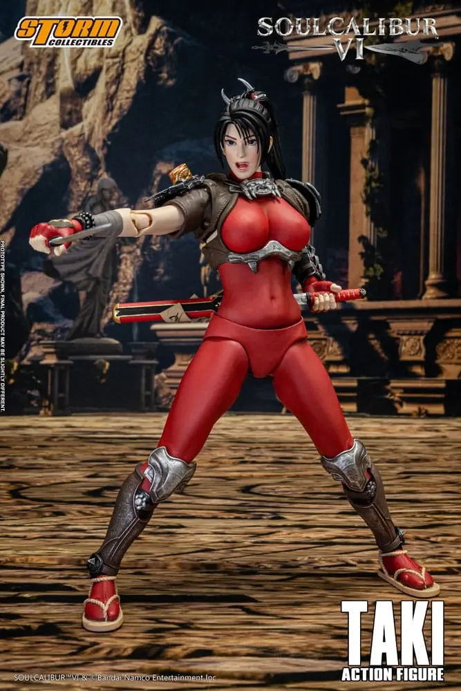Soul Calibur VI Actionfigur 1/12 Taki 18 cm Produktfoto
