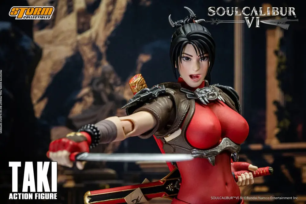 Soul Calibur VI Actionfigur 1/12 Taki 18 cm Produktfoto