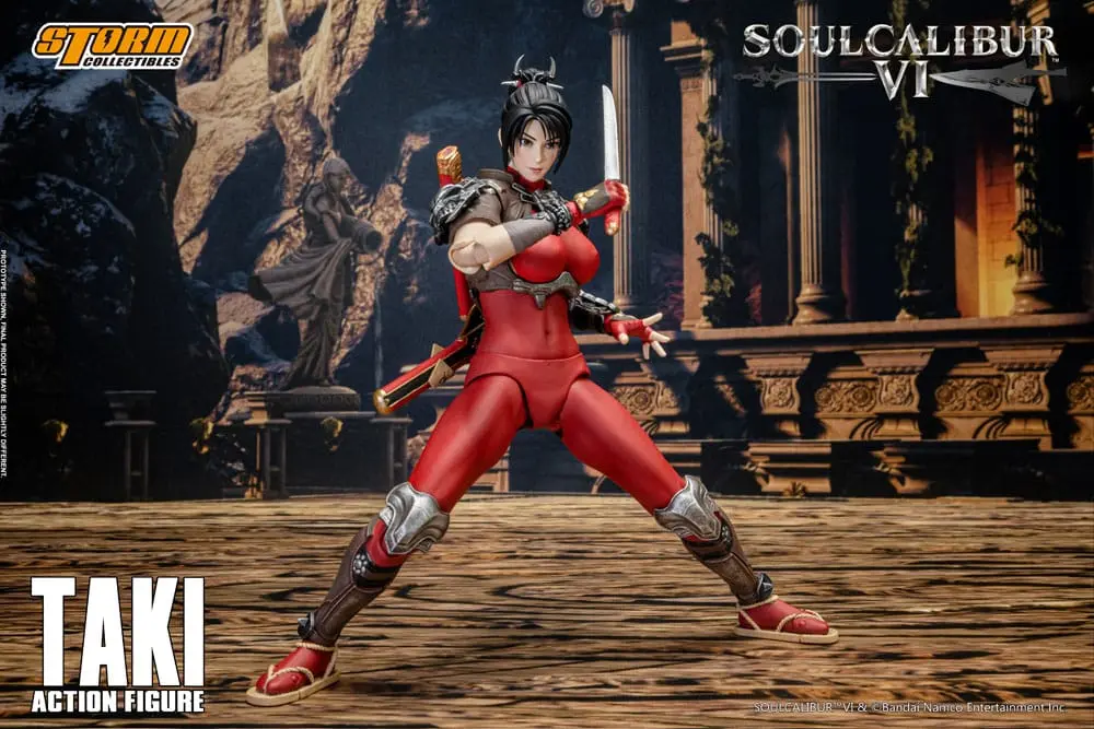 Soul Calibur VI Actionfigur 1/12 Taki 18 cm Produktfoto