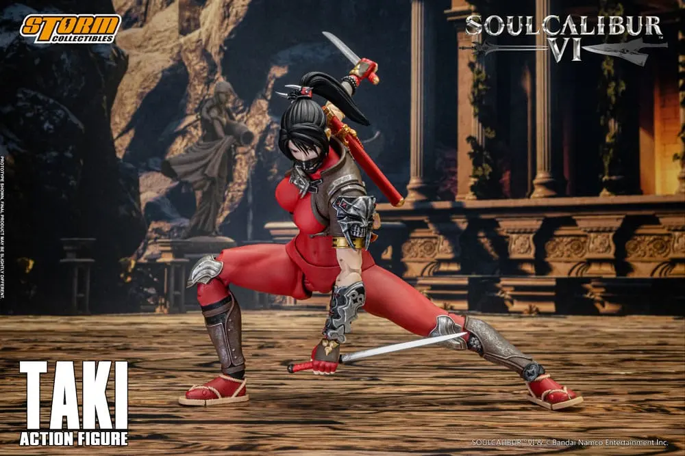 Soul Calibur VI Actionfigur 1/12 Taki 18 cm Produktfoto