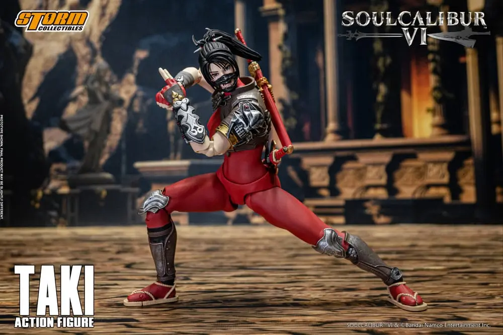 Soul Calibur VI Actionfigur 1/12 Taki 18 cm Produktfoto