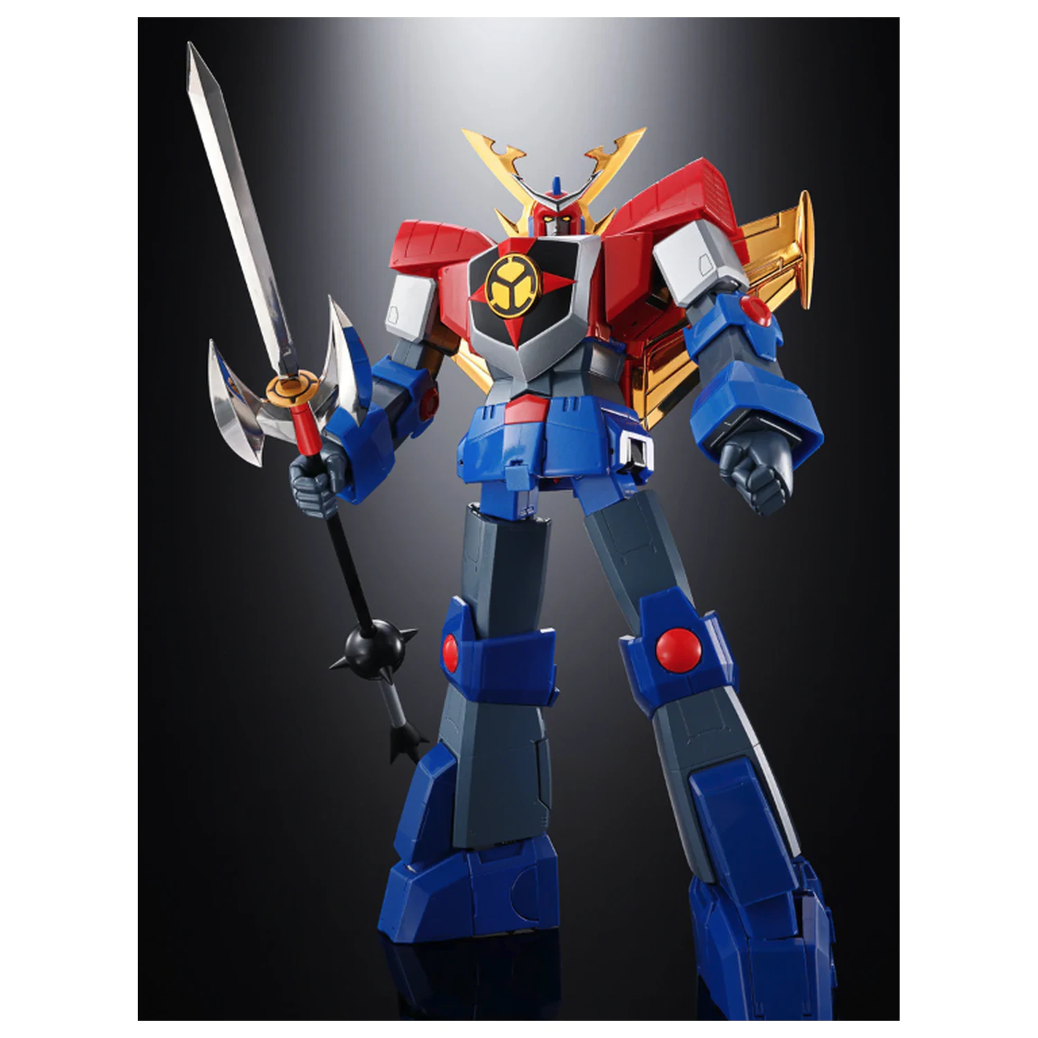 Soul of Chogokin GX-61R Daioja Saikyo Robo Daioja Figur 30cm Produktfoto