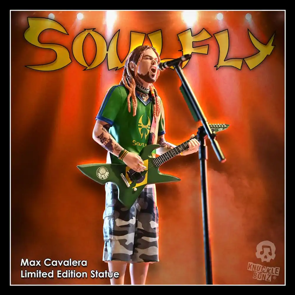 Soulfly Rock Iconz Statue Max Cavalera 22 cm Produktfoto