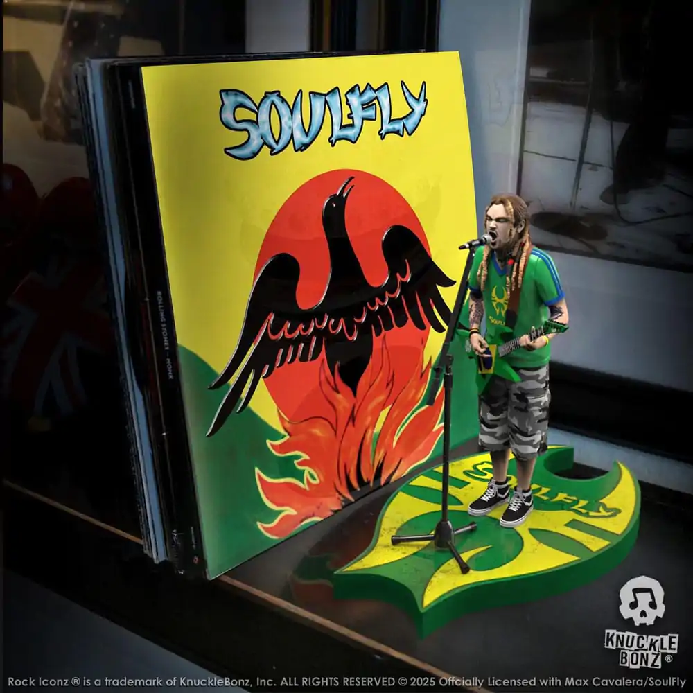 Soulfly Rock Iconz Statue Max Cavalera 22 cm Produktfoto