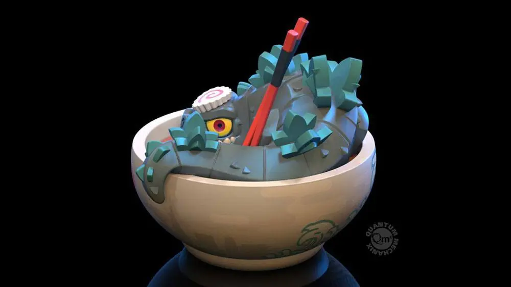 Soup Dragon Chu! Collection Qrew Art Premium Vinyl Figur Slurp At Your Own Risk 18 cm Produktfoto