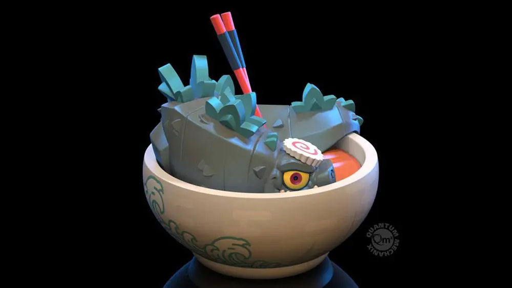 Soup Dragon Chu! Collection Qrew Art Premium Vinyl Figur Slurp At Your Own Risk 18 cm Produktfoto