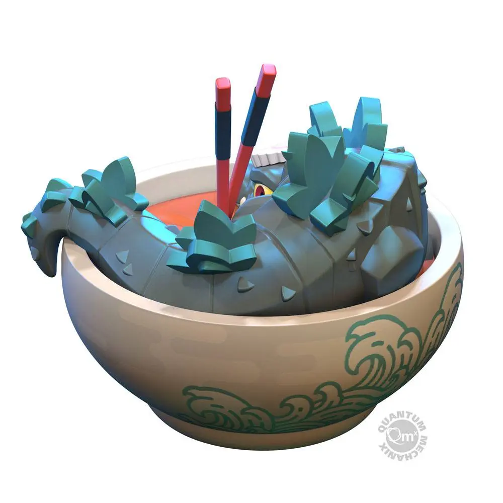 Soup Dragon Chu! Collection Qrew Art Premium Vinyl Figur Slurp At Your Own Risk 18 cm Produktfoto