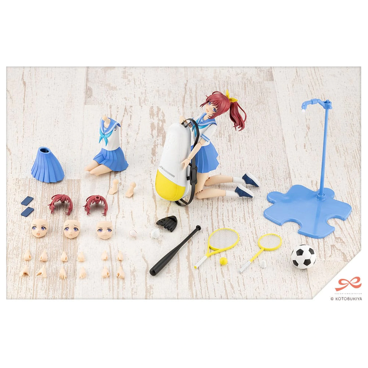 Sousai Shojo Teien Plastikmodell Bausatz 1/10 Club Manager & Sporting Goods 15 cm Produktfoto