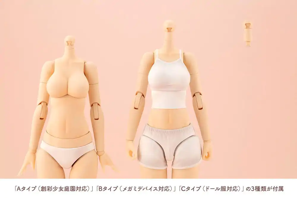 Sousai Shojo Teien Model Kit Zubehör-Set 1/10 Dress up Body M termékfotó