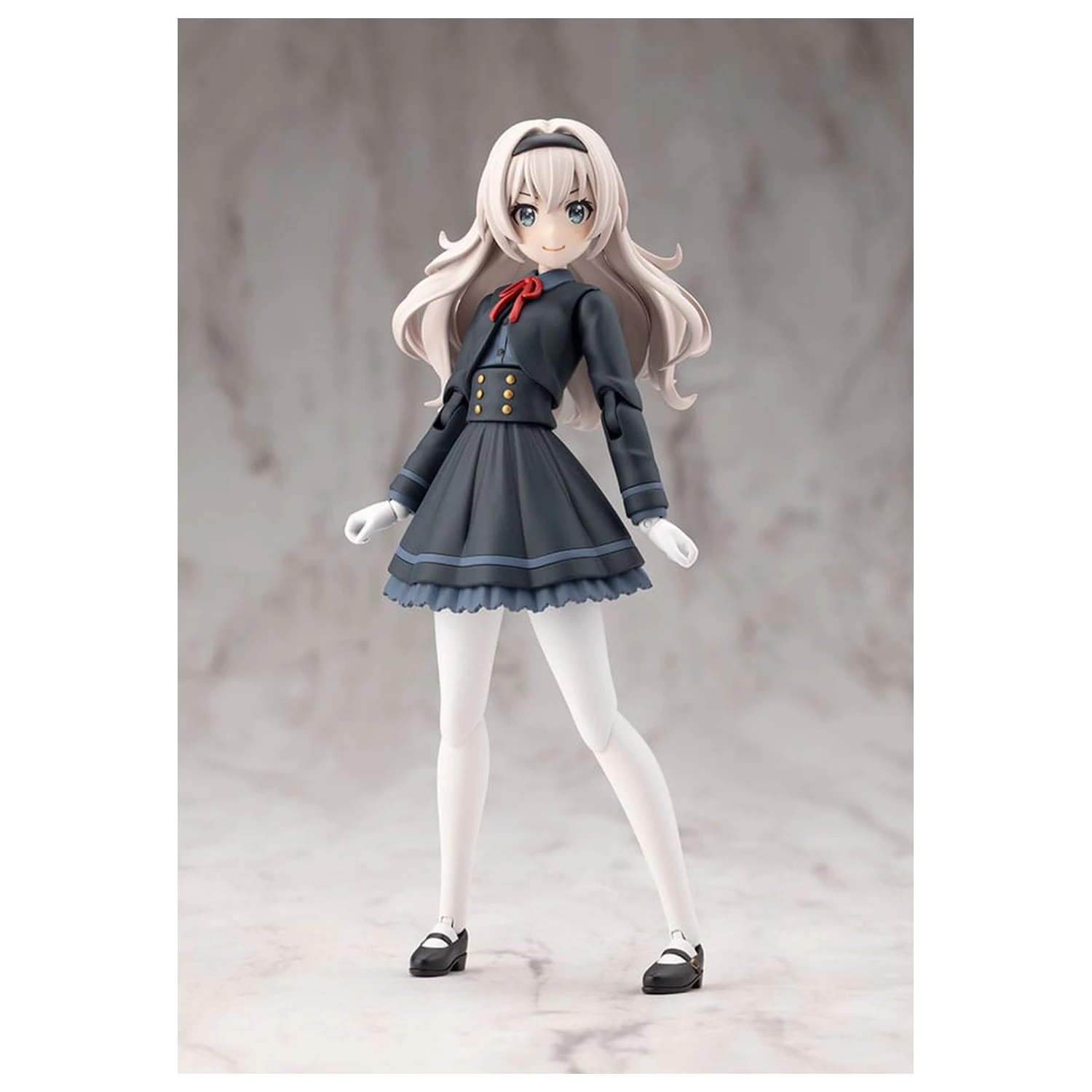 Sousai Shojo Teien Plastik Modell Bausatz 1/10 Emma Koishikawa Nocturne mit Honda AB12 Motocompo 14 cm Produktfoto