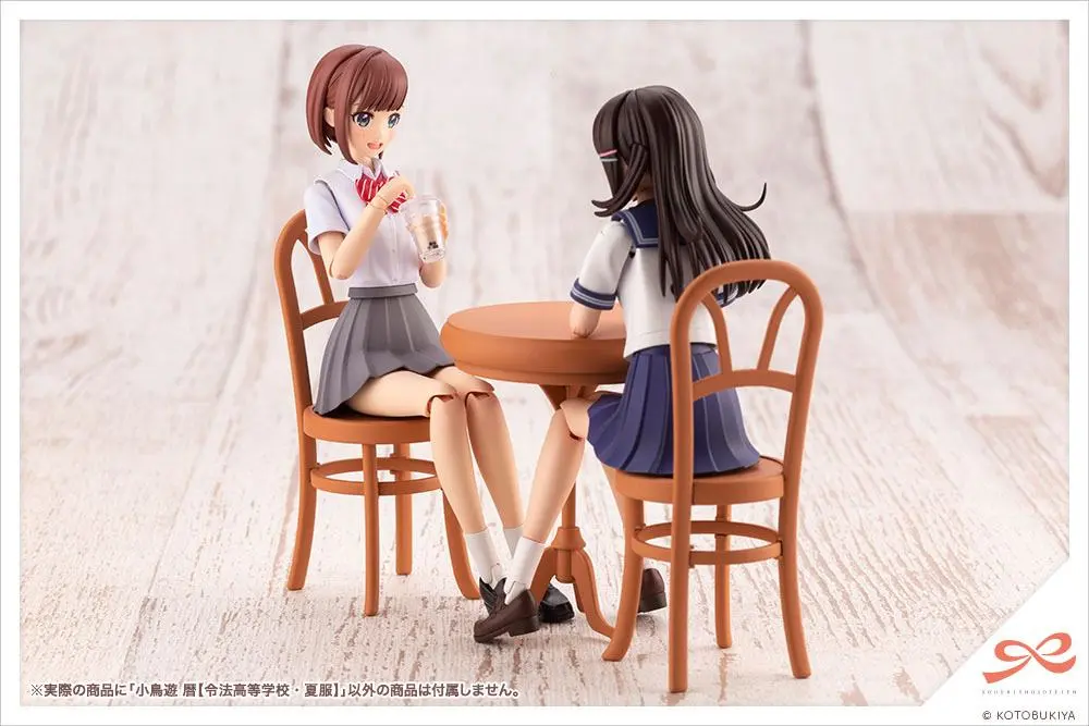 Sousai Shojo Teien Plastic Model Kit 1/10 Koyomi Takanashi Ryobu High School Summer Clothes 15 cm Produktfoto
