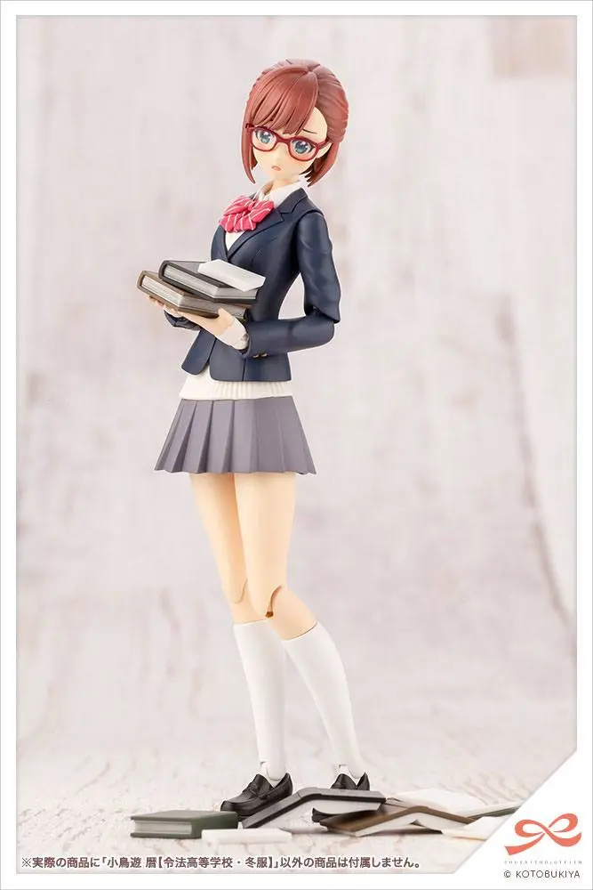 Sousai Shojo Teien Plastic Model Kit 1/10 Koyomi Takanashi Ryobu High School Winter Clothes 15 cm termékfotó