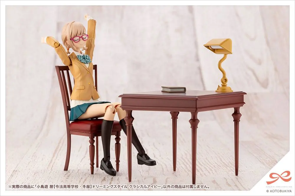 Sousai Shojo Teien Plastic Model Kit 1/10 Koyomi Takanashi Ryobu High School Winter Clothes 15 cm Produktfoto