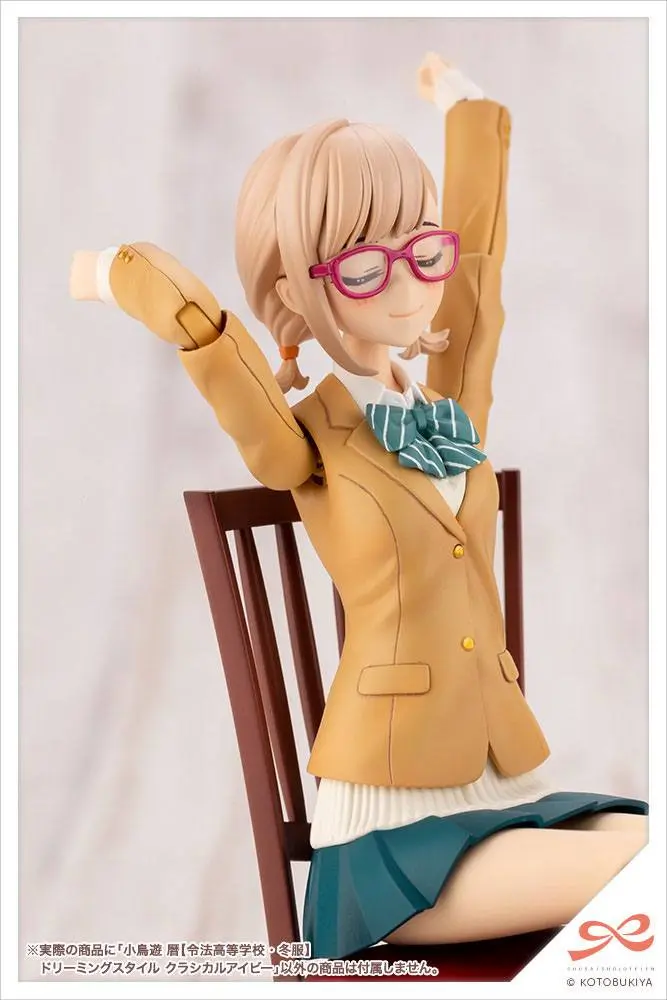 Sousai Shojo Teien Plastic Model Kit 1/10 Koyomi Takanashi Ryobu High School Winter Clothes 15 cm Produktfoto