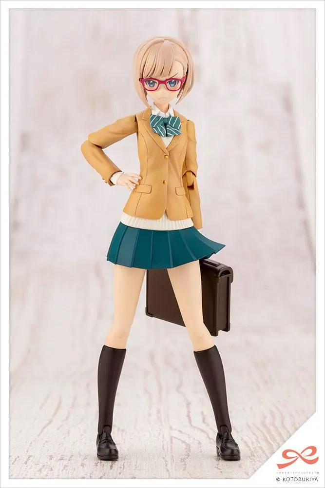 Sousai Shojo Teien Plastic Model Kit 1/10 Koyomi Takanashi Ryobu High School Winter Clothes 15 cm Produktfoto