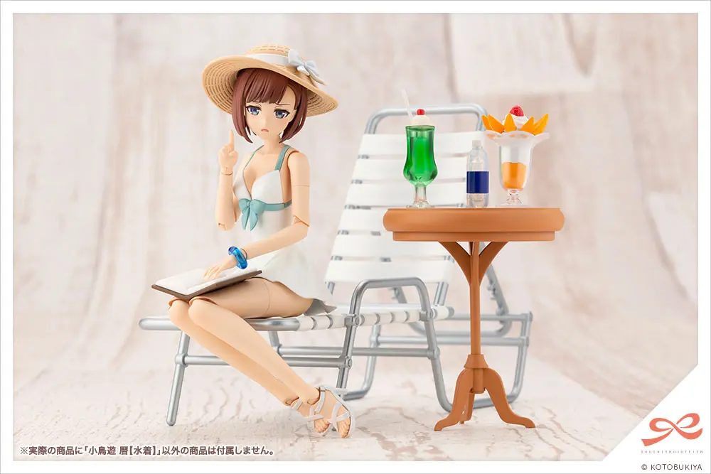 Sousai Shojo Teien Plastic Model Kit 1/10 Koyomi Takanashi (Swim Style) 16 cm termékfotó