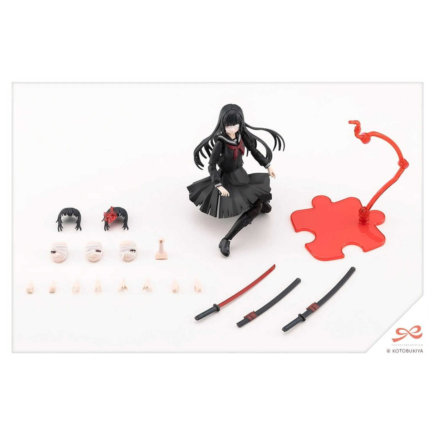 Sousai Shojo Teien Plastic Modell 1/10 Kuon Yakushiji Maria Kagaribi Damage Ver. 16 cm Produktfoto