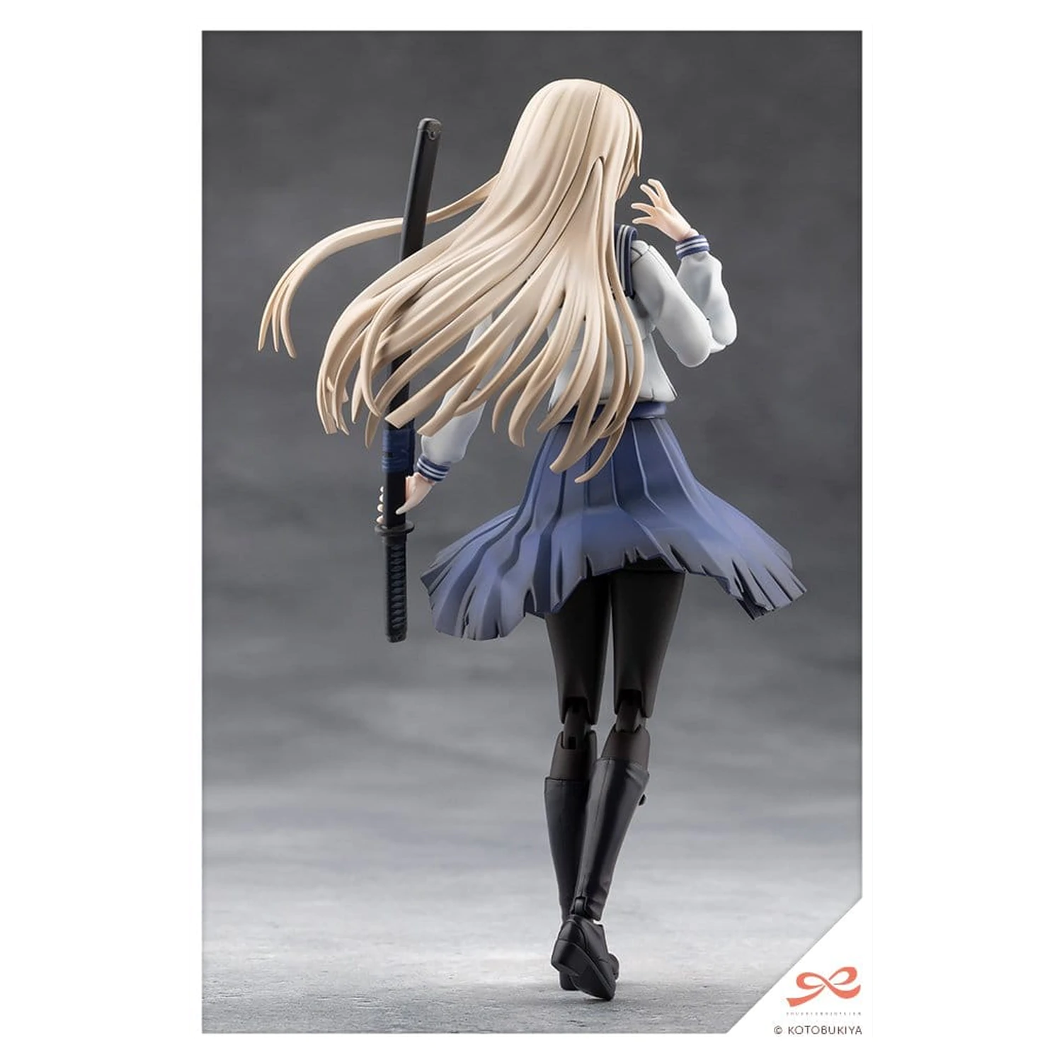 Sousai Shojo Teien Plastic Modell 1/10 Kuon Yakushiji Maria Kagaribi Damage Ver. School Girl Emulation 16 cm Produktfoto