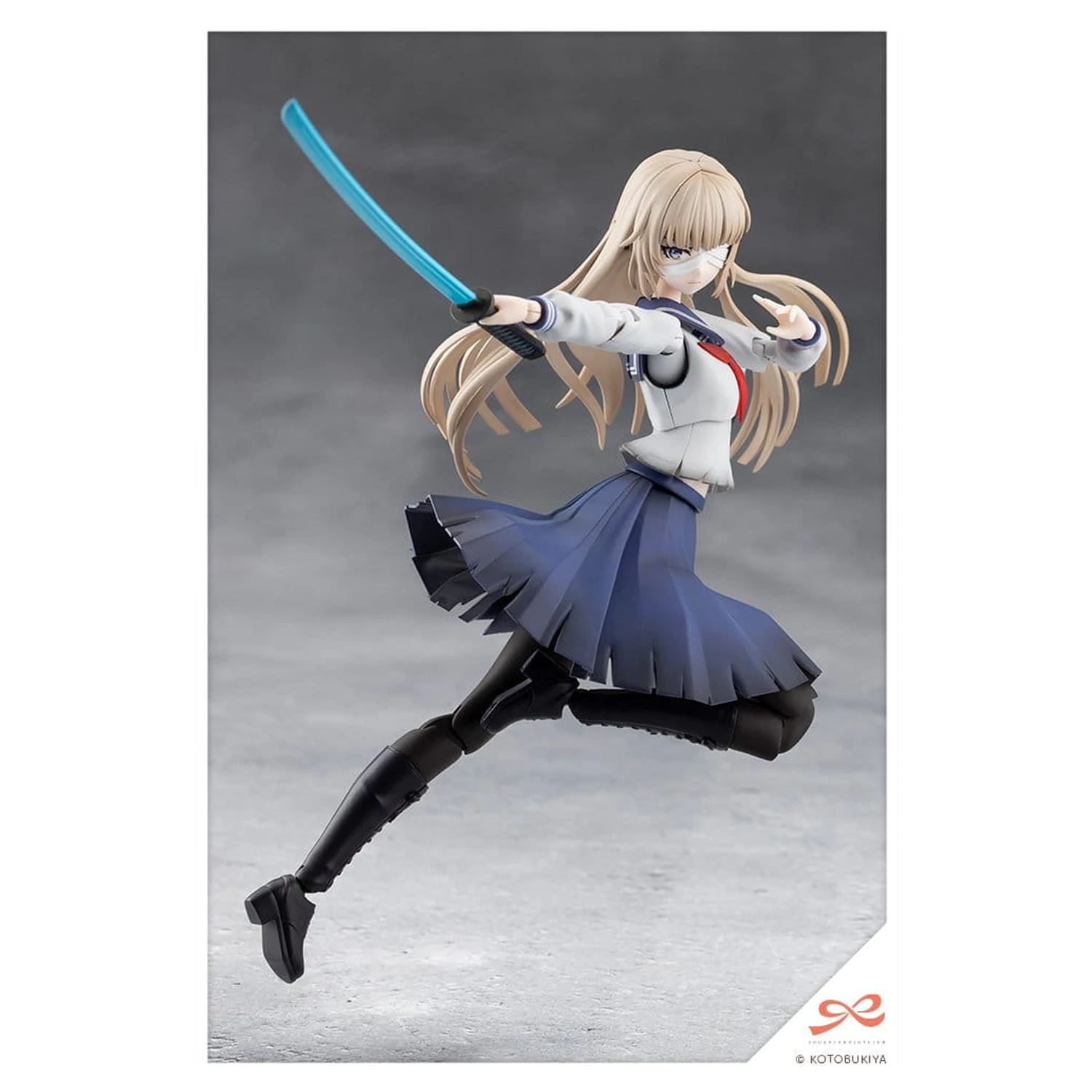 Sousai Shojo Teien Plastic Modell 1/10 Kuon Yakushiji Maria Kagaribi Damage Ver. School Girl Emulation 16 cm Produktfoto