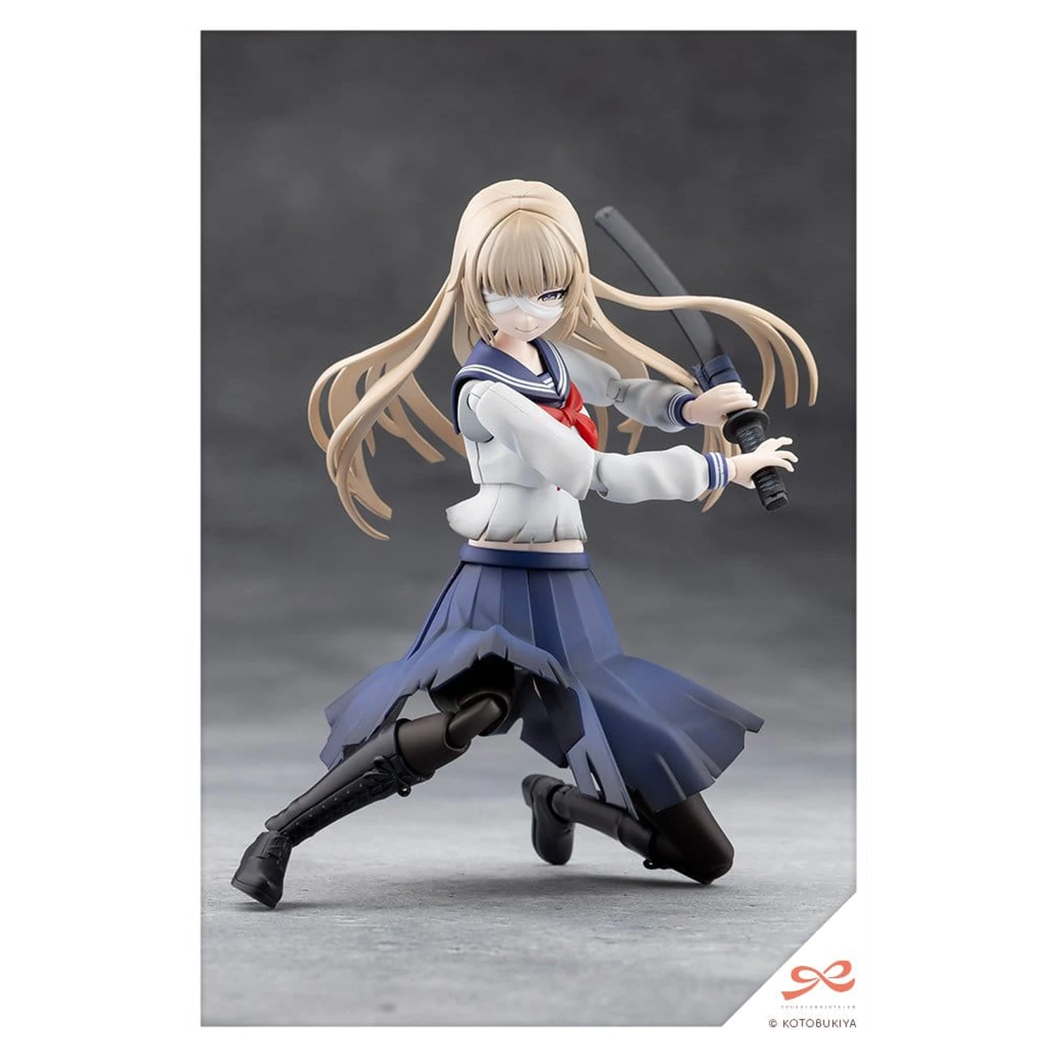Sousai Shojo Teien Plastic Modell 1/10 Kuon Yakushiji Maria Kagaribi Damage Ver. School Girl Emulation 16 cm Produktfoto