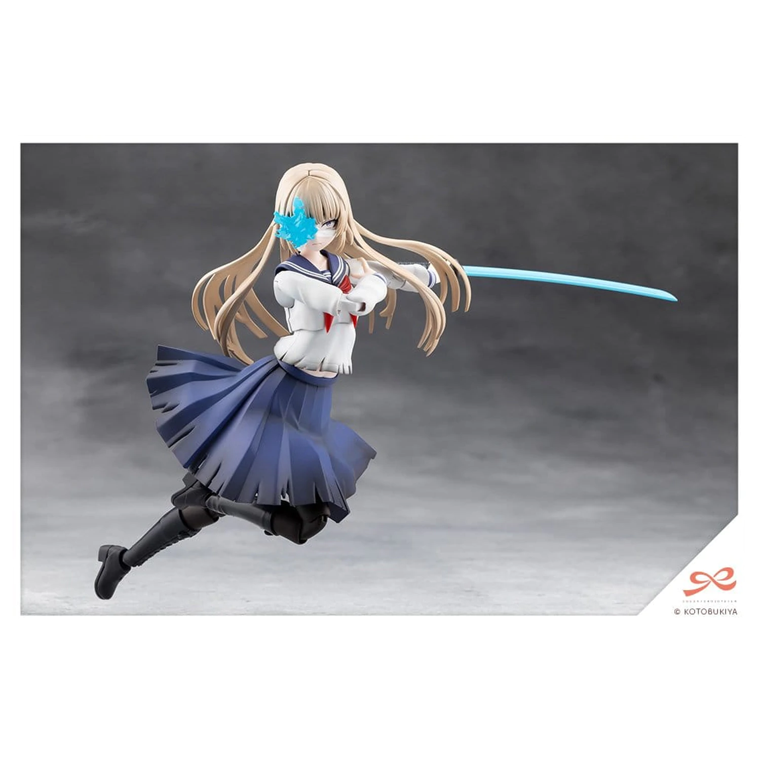 Sousai Shojo Teien Plastic Modell 1/10 Kuon Yakushiji Maria Kagaribi Damage Ver. School Girl Emulation 16 cm Produktfoto