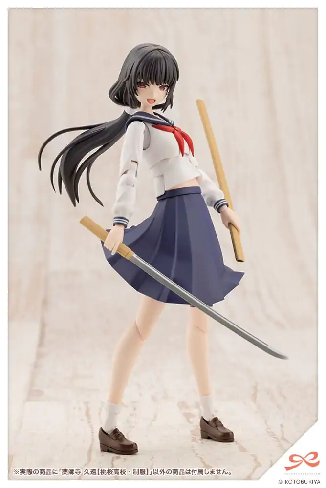 Sousai Shojo Teien Plastikmodellbausatz 1/10 Kuon Yakushiji Toudou High School Uniform 16 cm Produktfoto
