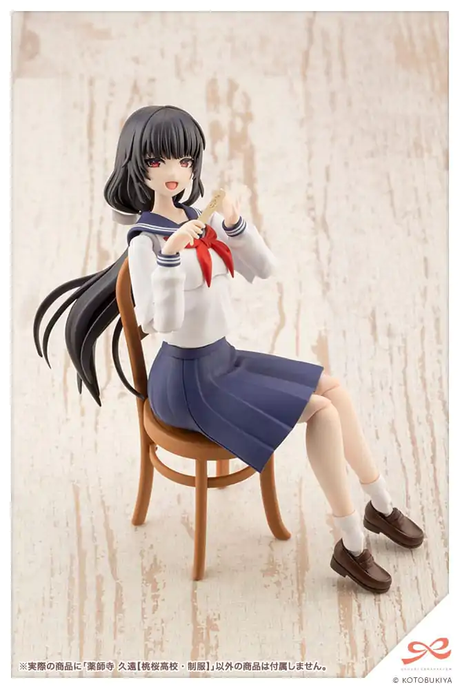 Sousai Shojo Teien Plastikmodellbausatz 1/10 Kuon Yakushiji Toudou High School Uniform 16 cm Produktfoto