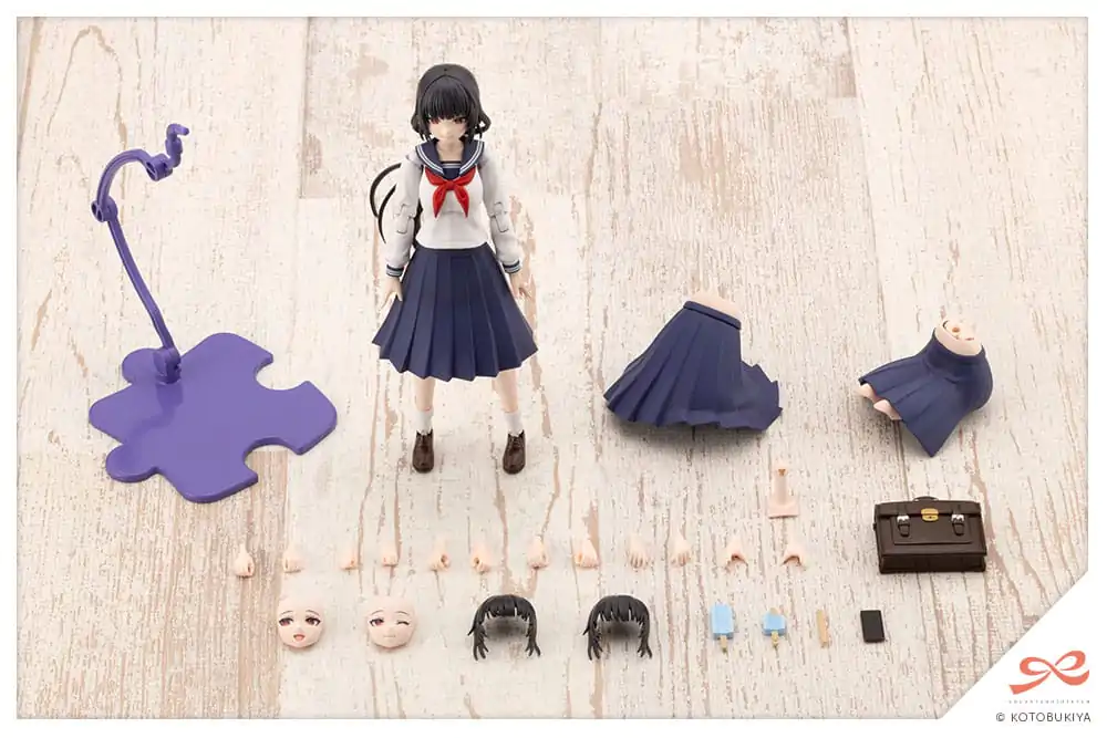 Sousai Shojo Teien Plastikmodellbausatz 1/10 Kuon Yakushiji Toudou High School Uniform 16 cm Produktfoto