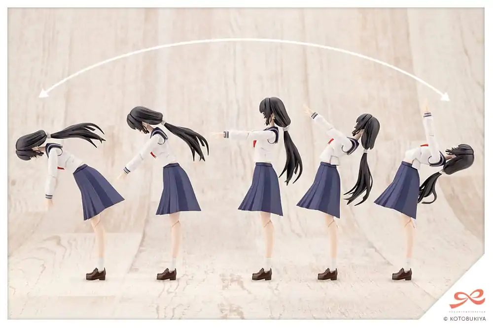Sousai Shojo Teien Plastikmodellbausatz 1/10 Kuon Yakushiji Toudou High School Uniform 16 cm Produktfoto