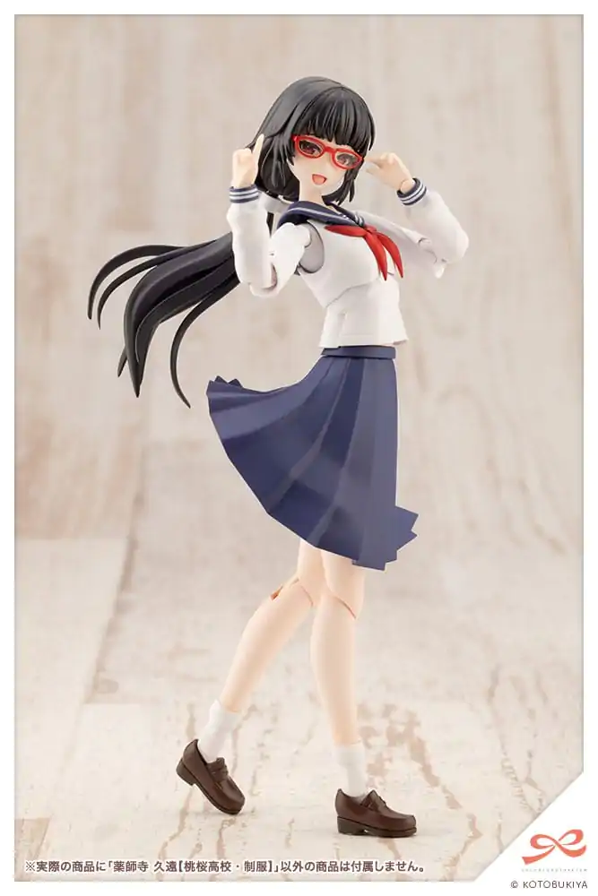 Sousai Shojo Teien Plastikmodellbausatz 1/10 Kuon Yakushiji Toudou High School Uniform 16 cm Produktfoto