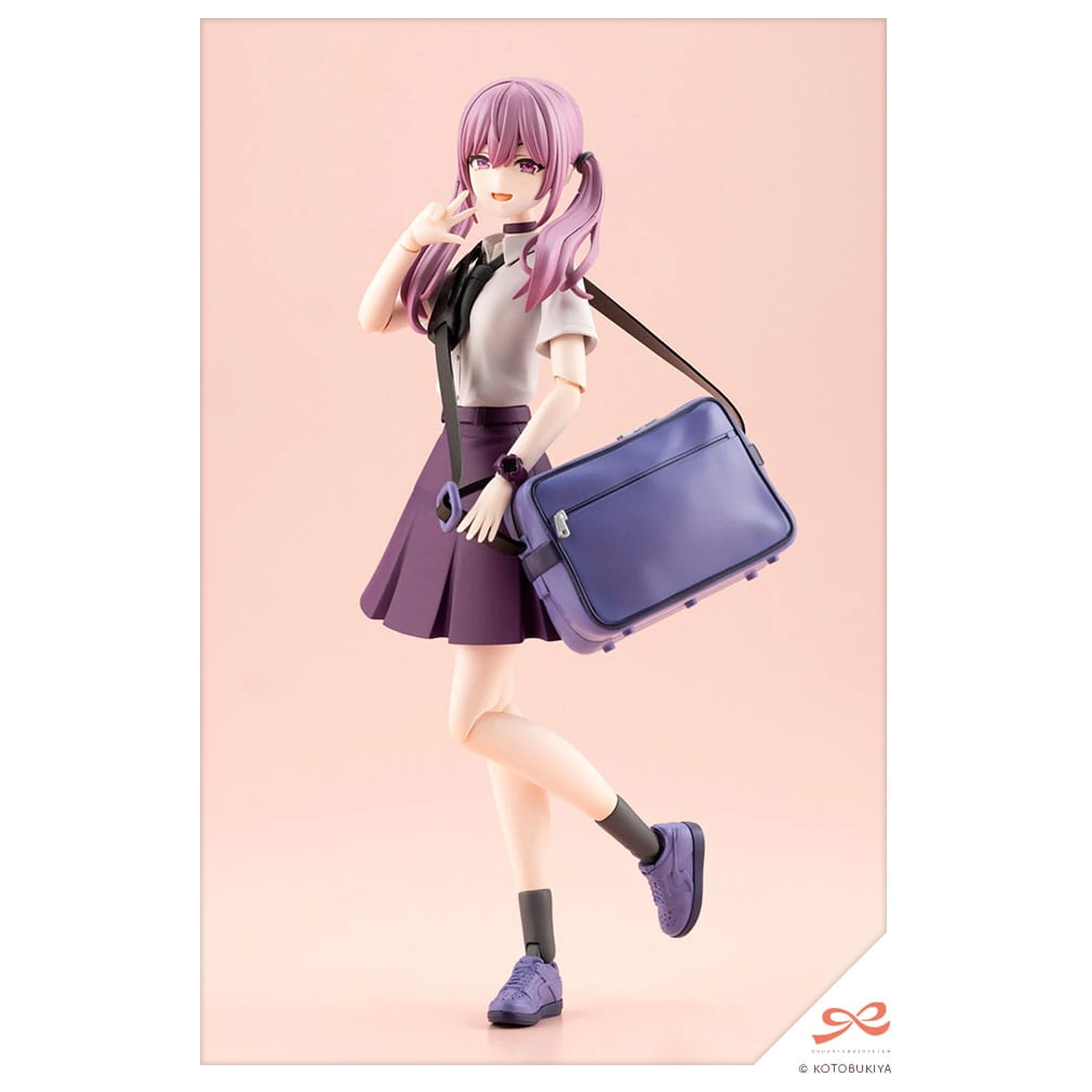Sousai Shojo Teien Plastik Modell Bausatz 1/10 Little Devil Twin Tails 15 cm Produktfoto