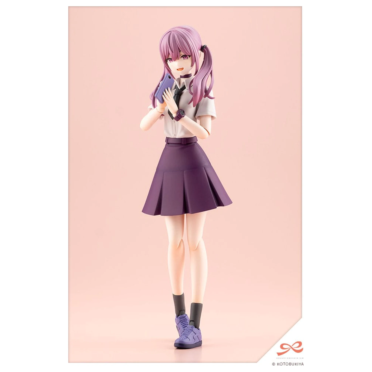 Sousai Shojo Teien Plastik Modell Bausatz 1/10 Little Devil Twin Tails 15 cm Produktfoto