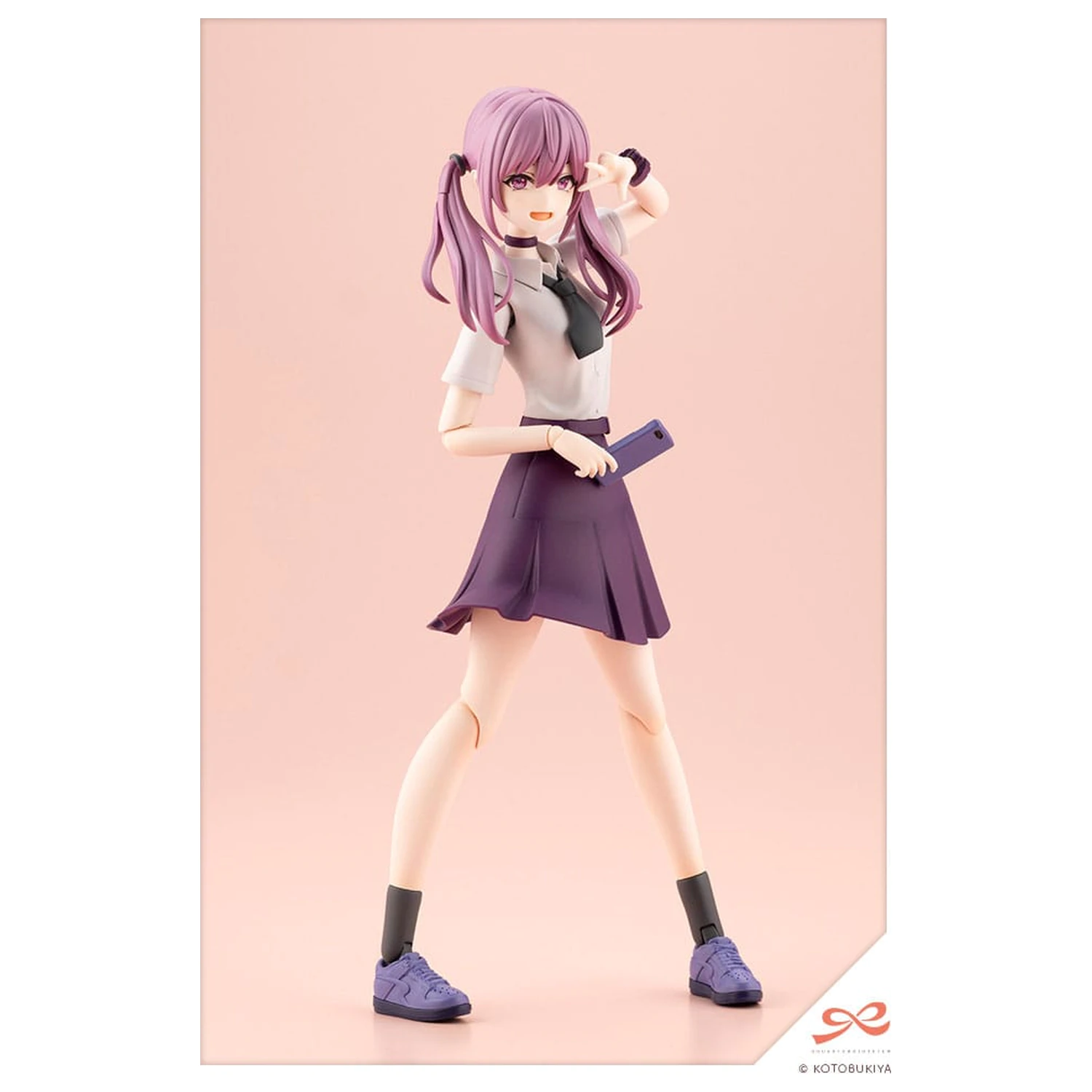 Sousai Shojo Teien Plastik Modell Bausatz 1/10 Little Devil Twin Tails 15 cm Produktfoto