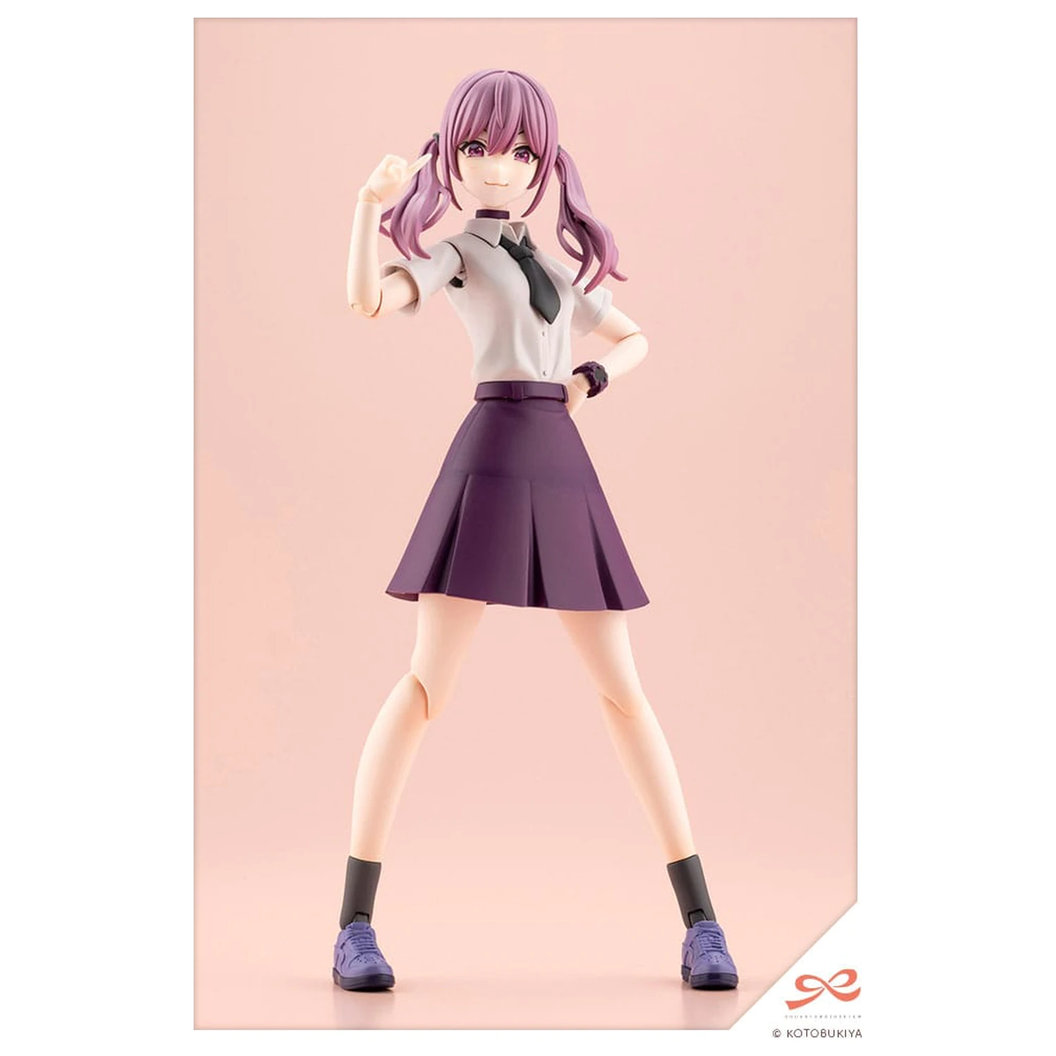 Sousai Shojo Teien Plastik Modell Bausatz 1/10 Little Devil Twin Tails 15 cm Produktfoto