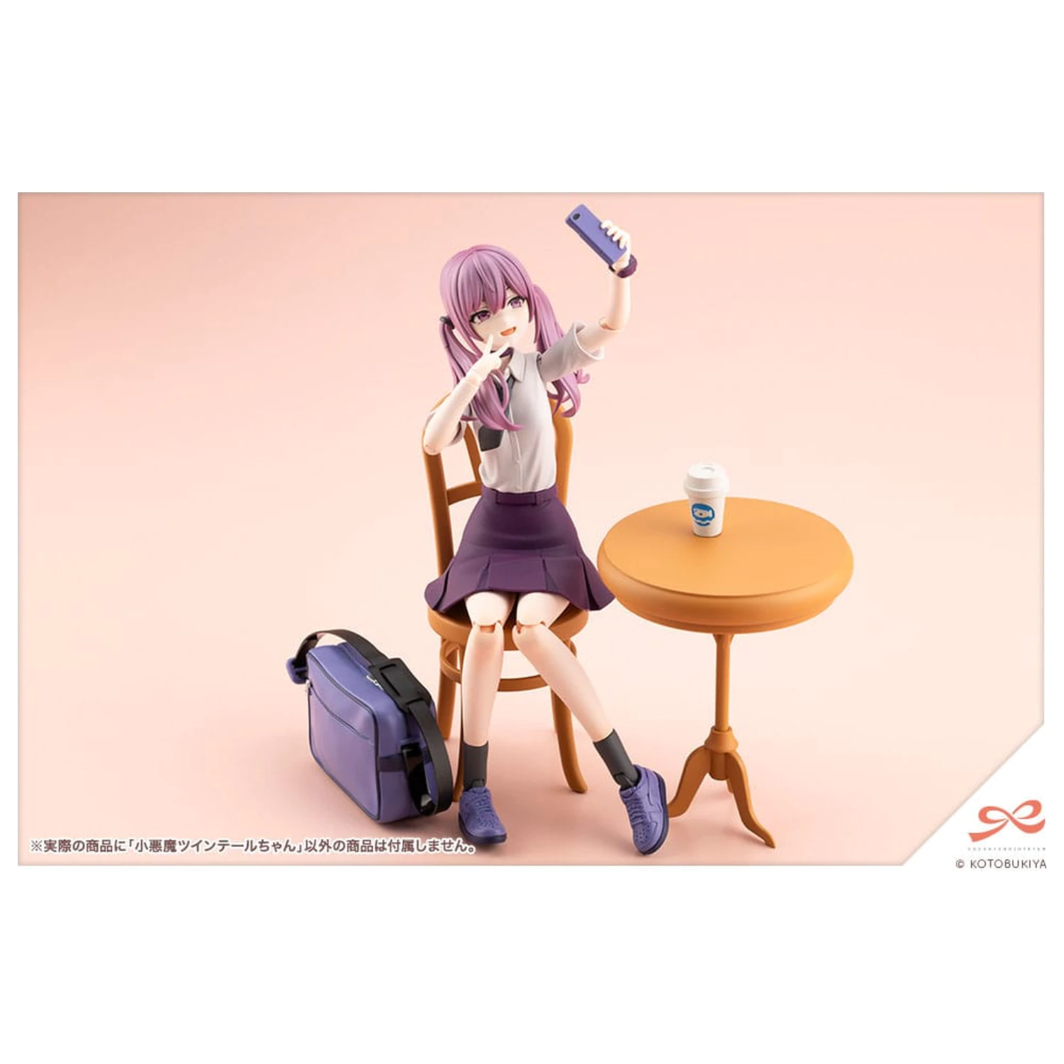 Sousai Shojo Teien Plastik Modell Bausatz 1/10 Little Devil Twin Tails 15 cm Produktfoto