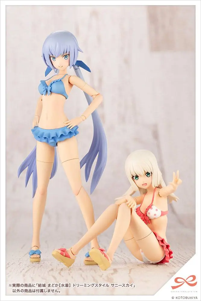 Sousai Shojo Teien Plastic Model Kit 1/10 Madoka Yuki Swim Style Dreaming Style Sunny Sky 15 cm Produktfoto