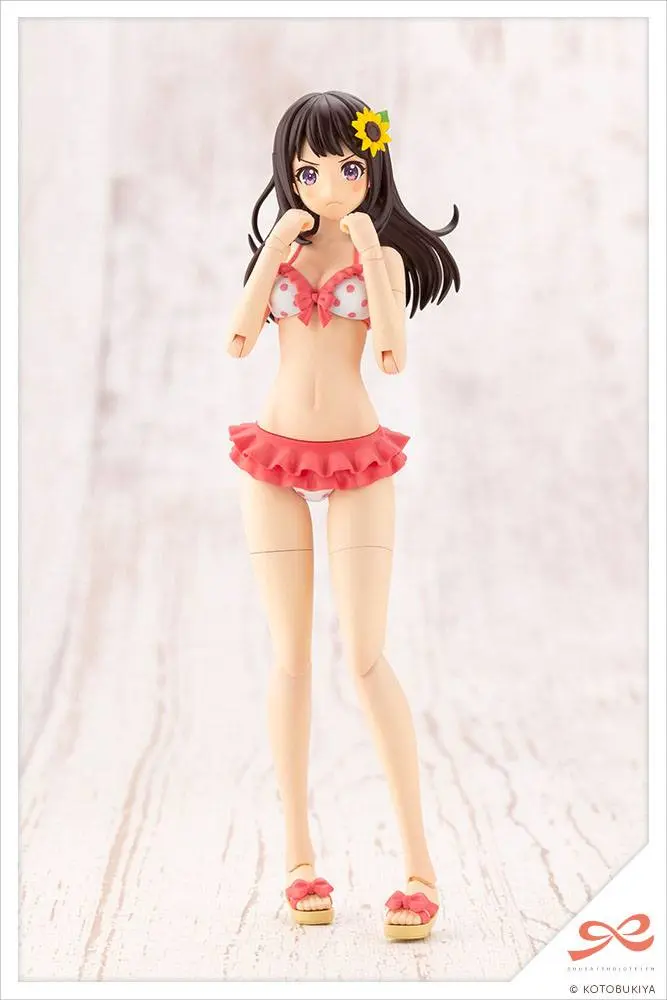 Sousai Shojo Teien Plastic Model Kit 1/10 Madoka Yuki Swim Style 15 cm Produktfoto