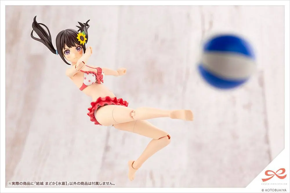 Sousai Shojo Teien Plastic Model Kit 1/10 Madoka Yuki Swim Style 15 cm Produktfoto