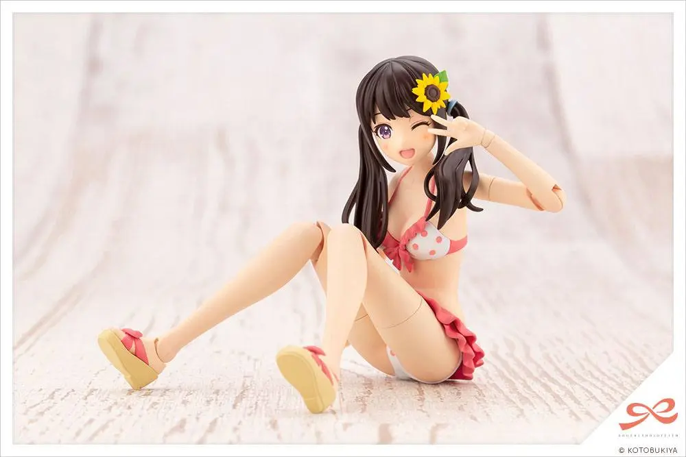Sousai Shojo Teien Plastic Model Kit 1/10 Madoka Yuki Swim Style 15 cm Produktfoto