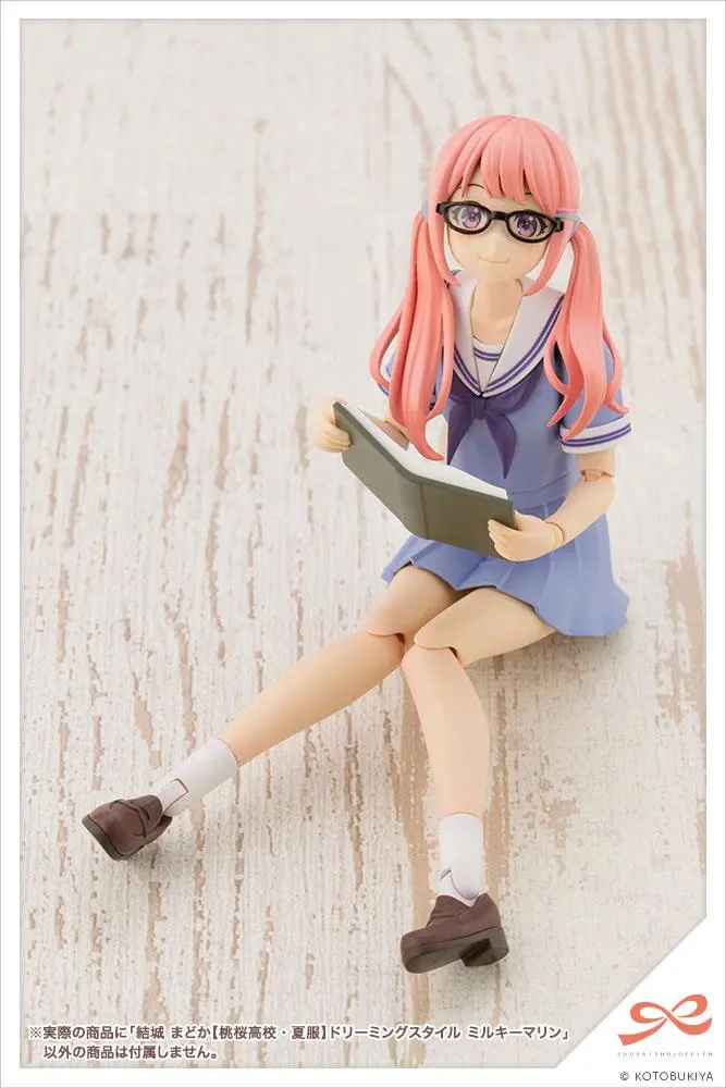 Sousai Shojo Teien Plastic Model Kit 1/10 Madoka Yuki Touou High School Summer Clothes Dreaming Style Miky Marine 15 cm Produktfoto