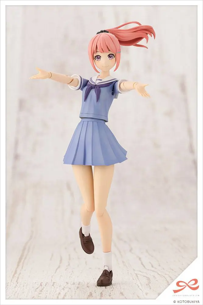 Sousai Shojo Teien Plastic Model Kit 1/10 Madoka Yuki Touou High School Summer Clothes Dreaming Style Miky Marine 15 cm Produktfoto