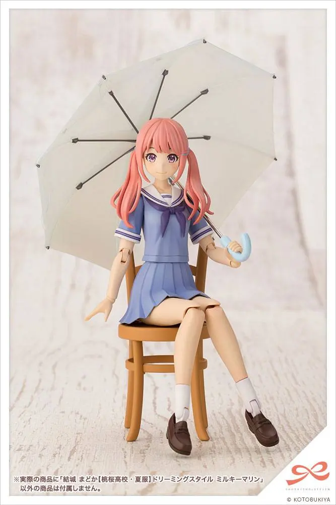 Sousai Shojo Teien Plastic Model Kit 1/10 Madoka Yuki Touou High School Summer Clothes Dreaming Style Miky Marine 15 cm Produktfoto